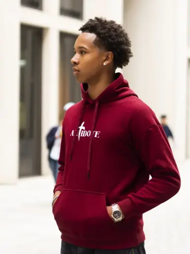 Burgundy Hoody
